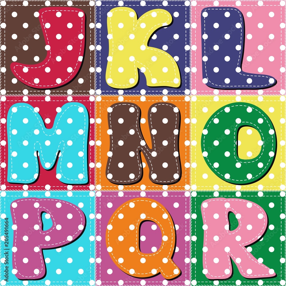 patchwork background with alphabet patchwork background with alphabet