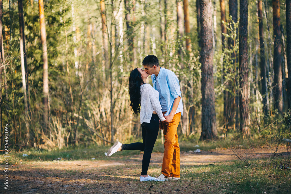 Fototapeta premium The love story.