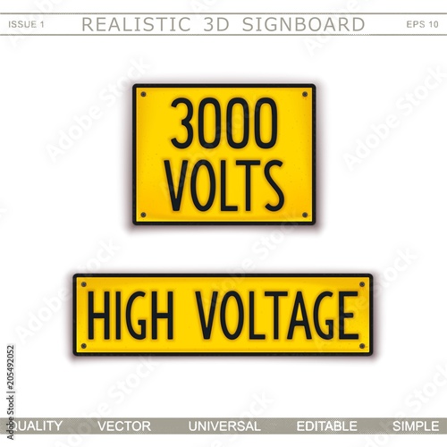 High voltage