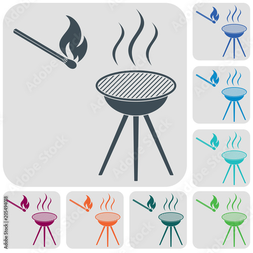 The barbecue icon