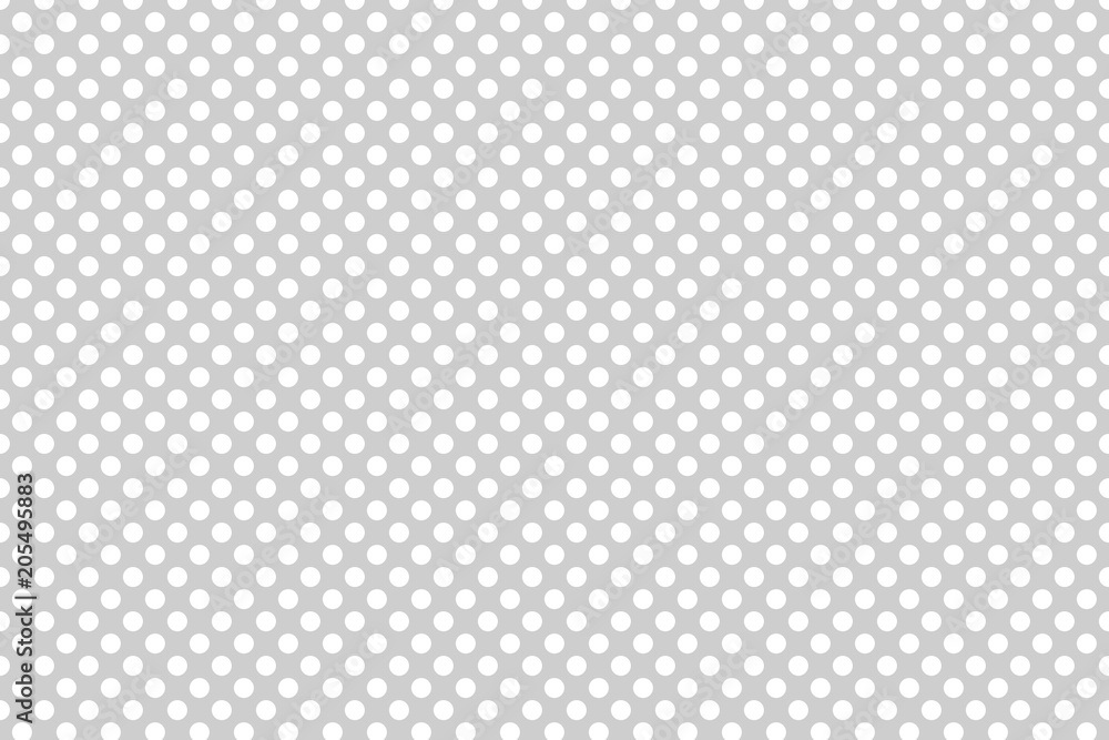 White and gray polka dot background pattern White and gray polka dot background pattern