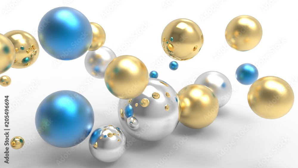 3d rendering. Abstract 3d shapes. 3d rendering. Abstract 3d shapes.