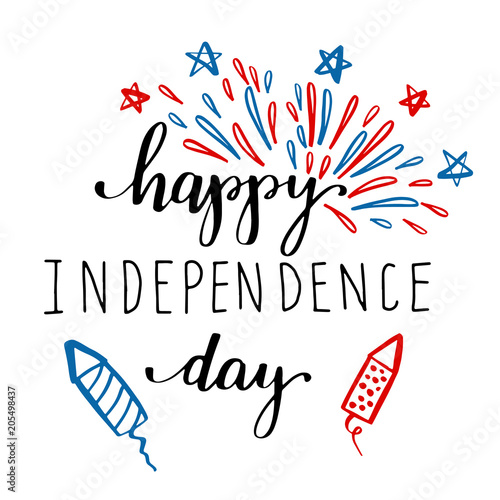 Fourth of July independence day.