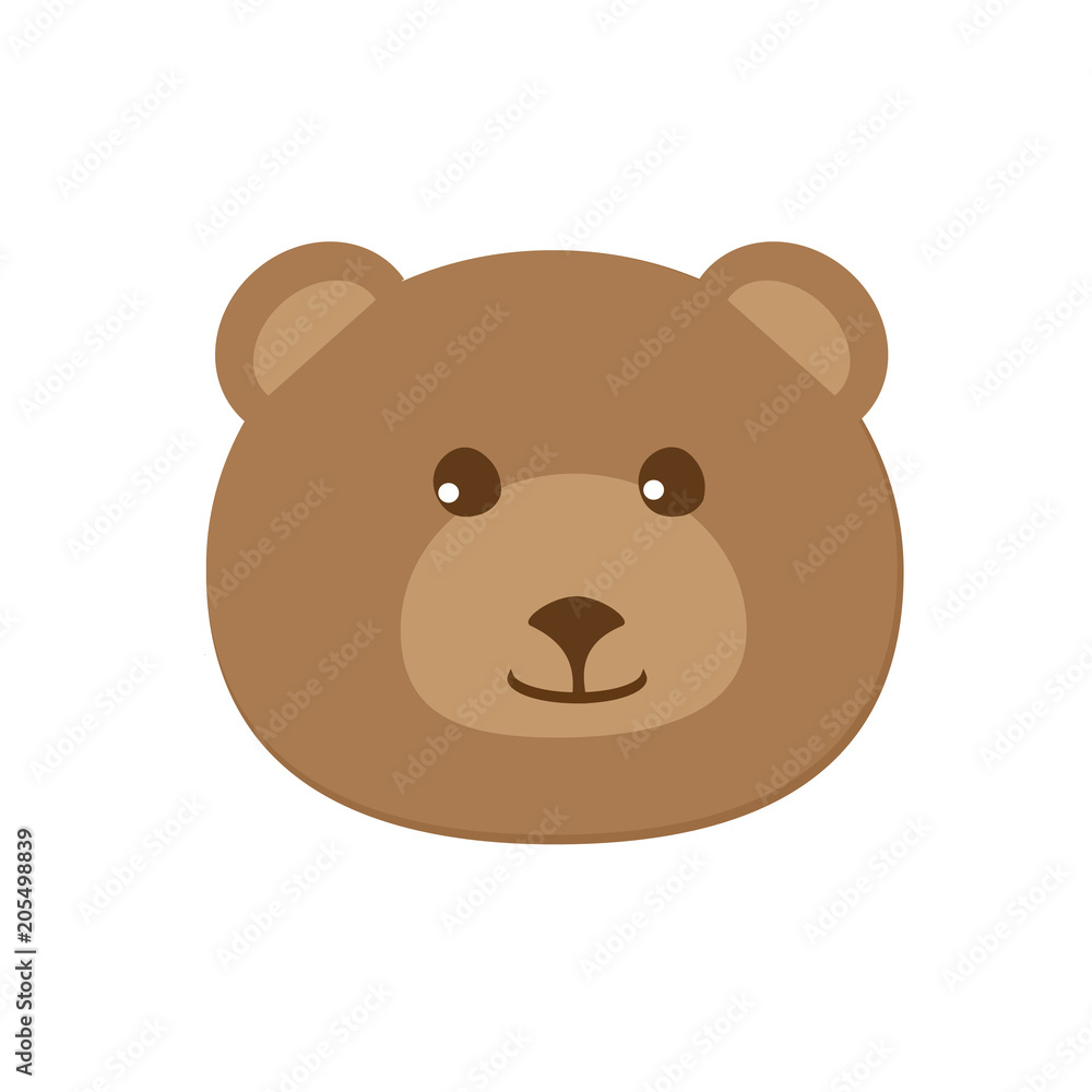 Baby bear. Vector Baby bear. Vector