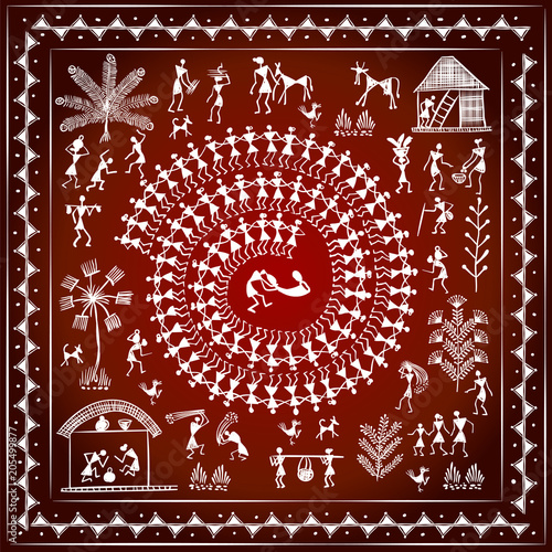 warli tribal art