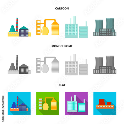 Industry, production.Factory set collection icons in cartoon,flat,monochrome style vector symbol stock illustration web.