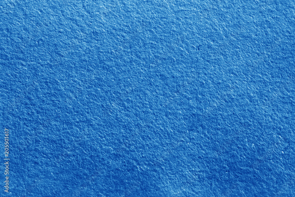 Felt texture background in navy blue color. Stock Photo