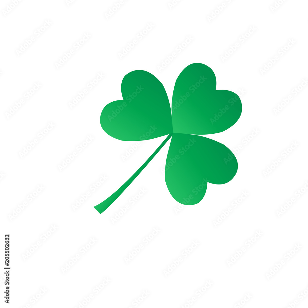 Saint Patrick s Day. Four leaf clover Saint Patrick s Day. Four leaf clover
