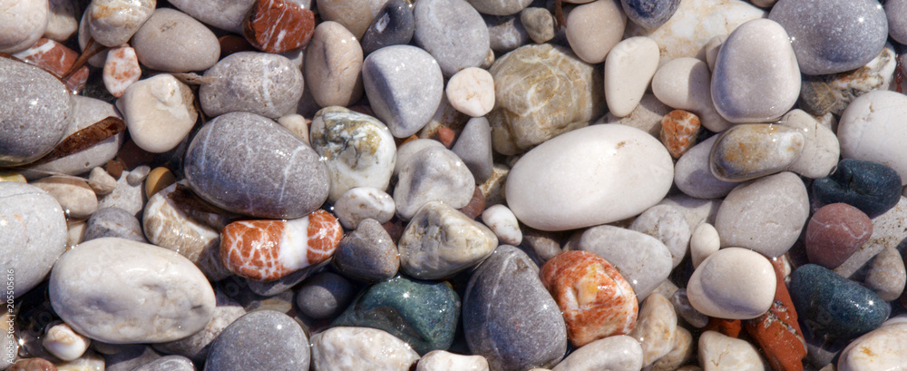 Sea stones background. Sea stones background.
