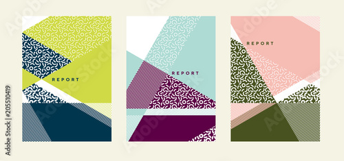 Abstract geometric cover te...