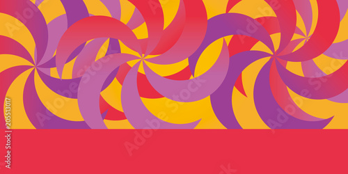 Abstract spinning dynamic d...