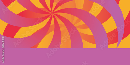 Abstract spinning dynamic d...