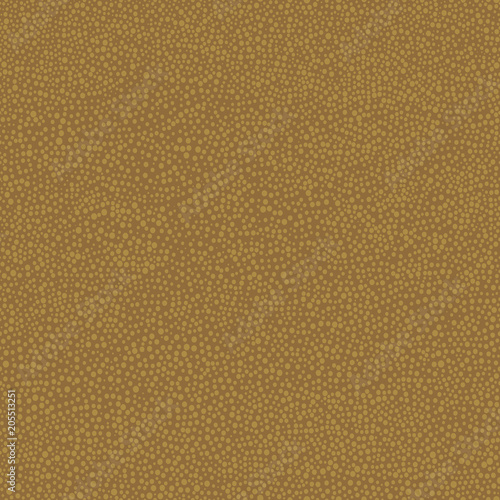 Australian aboriginal hand drawn seamless vector pattern with dots on brown background