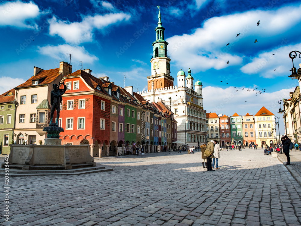 Obraz premium Poznan Zentrum