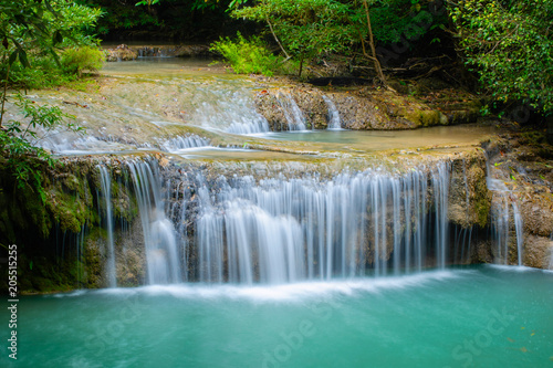 Fototapeta Naklejka Na Ścianę i Meble -  Beautiful waterfalls in Thailand. Thailand Tourism.