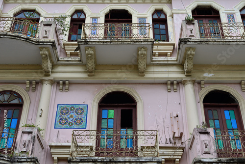 Cultural capital city of Dominican Republic, Santiago de los Caballeros. Colonial architecture