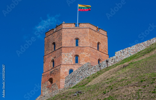 Vilnius is the capital and the main city of Lithuania. The Old Town is part of the Unesco World Heritage. Here a pictures of the Gediminas Tower, one of the main landmarks