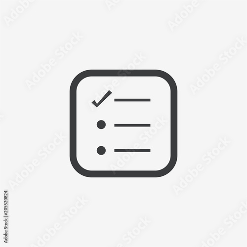 Checklist Vector Icon