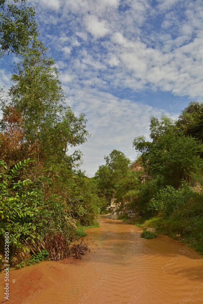 The Fairy Stream (Suoi Tien) in Mui Ne, Binh Thuan Province, Vietnam
