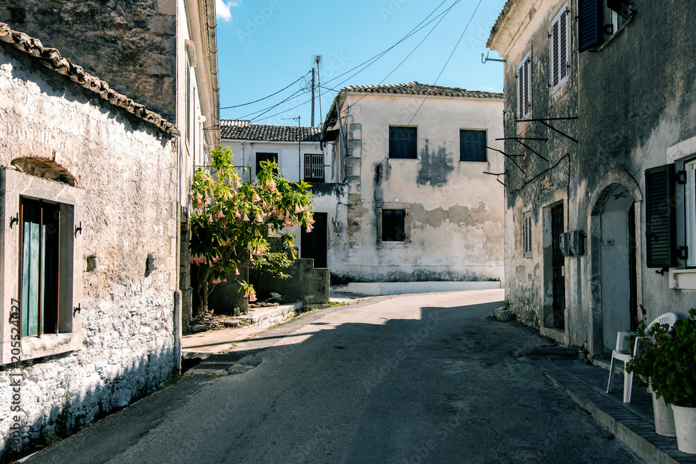 Dorfidylle auf Korfu