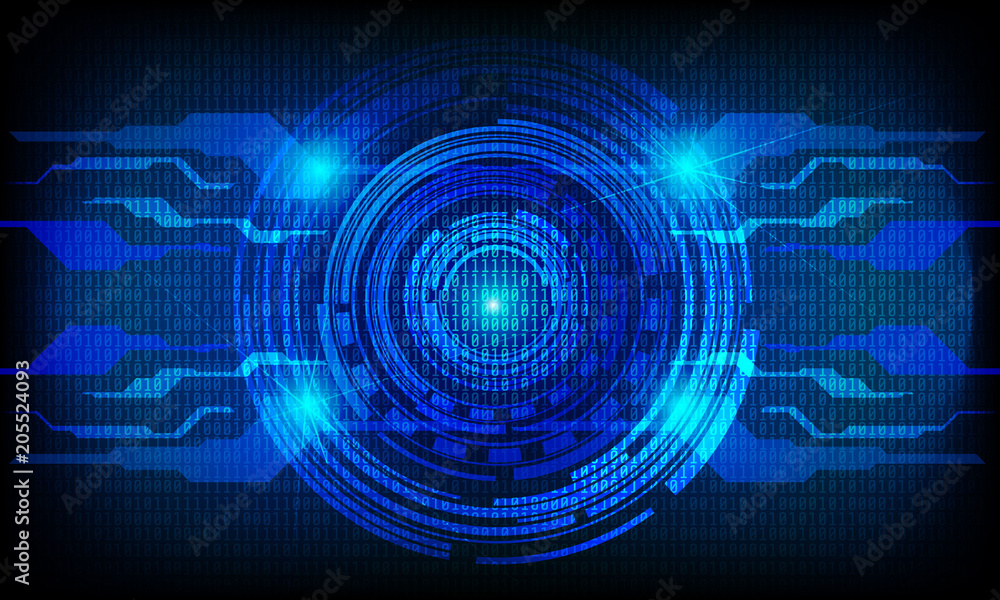 Abstract Security Communication Hi Technology Idea Concept With Binary Digital Code Vector Background Abstract Security Communication Hi Technology Idea Concept With Binary Digital Code Vector Background