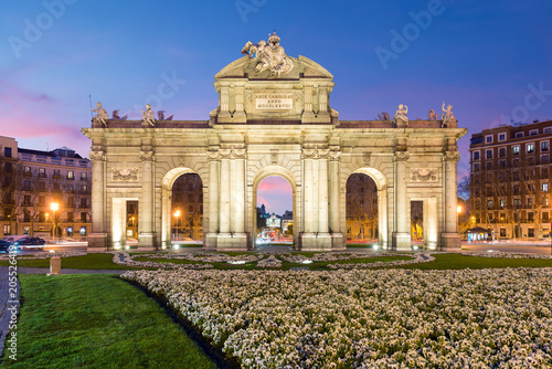 The Alcala Door (Puerta de Alcala) is a one of the Madrid ancient doors of the city of Madrid, Spain. 