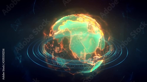 Sci-Fi Planet (Loop)