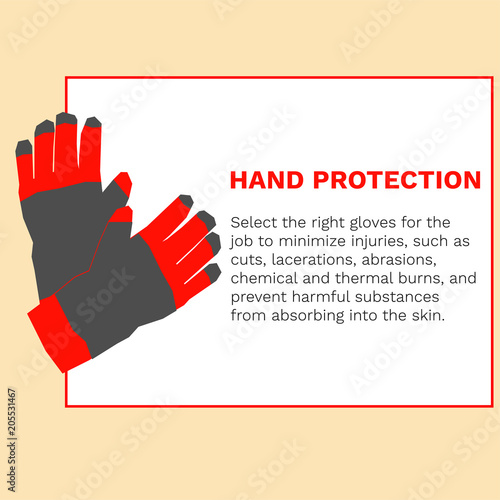 Occupational Safety and Health icons and signs set