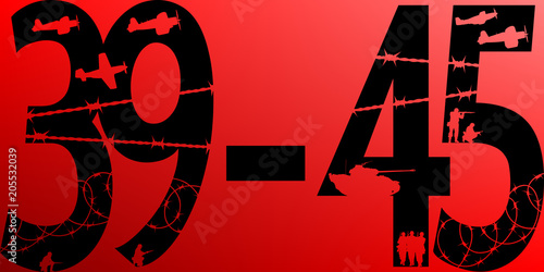 Seconde Guerre Mondiale 39-45 Rouge