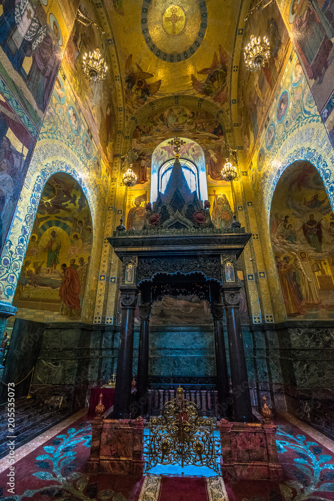 Obraz premium Church of the Savior on Spilled Blood