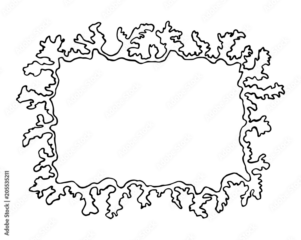 Coral frame undersea world Coral frame undersea world