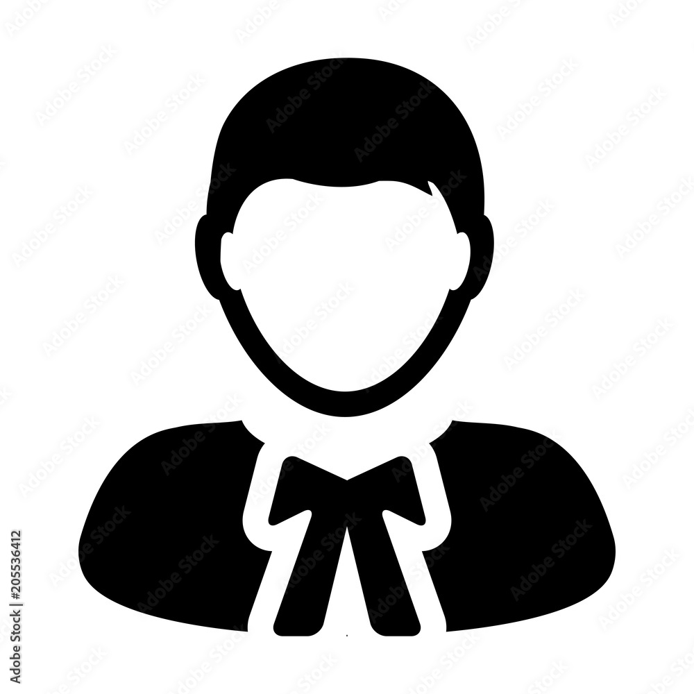 Lawyer icon vector male user person profile avatar symbol for law and justice in flat color glyph pictogram illustration Lawyer icon vector male user person profile avatar symbol for law and justice in flat color glyph pictogram illustration