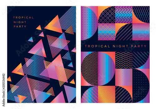 Concept geometric pattern f...