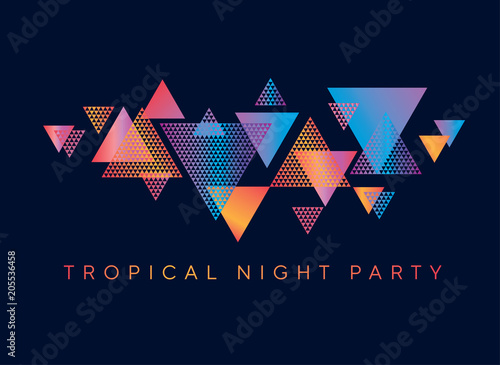 Concept geometric pattern f...