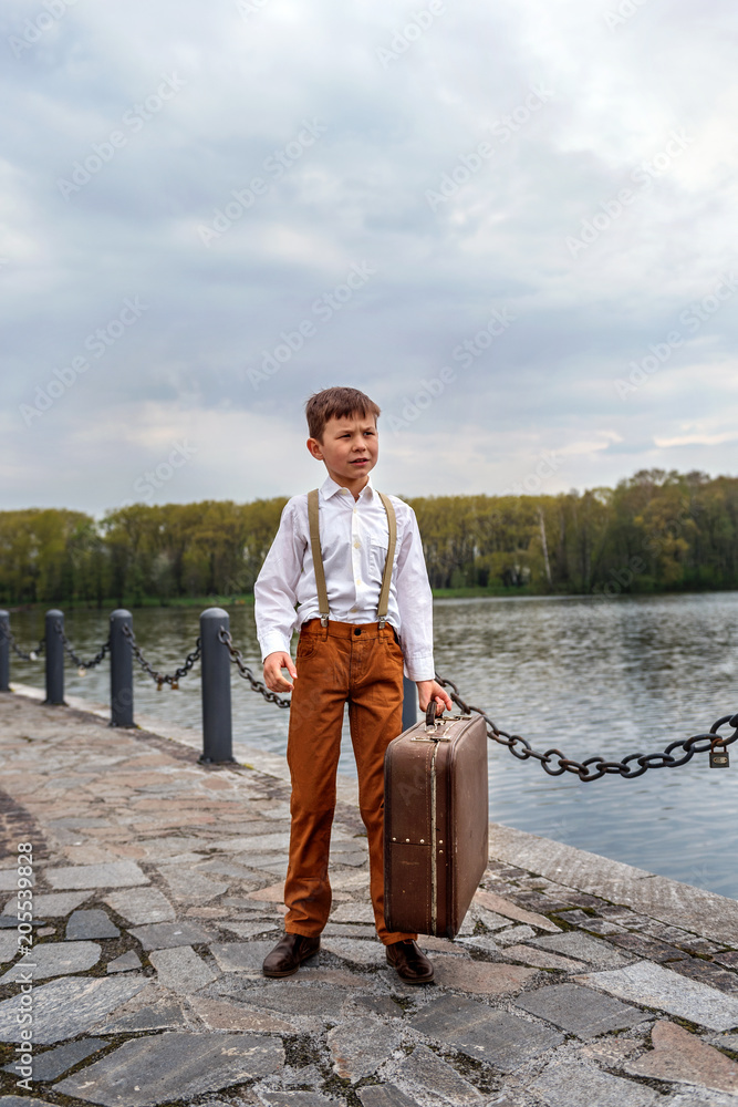 Old fashioned suitcase sales