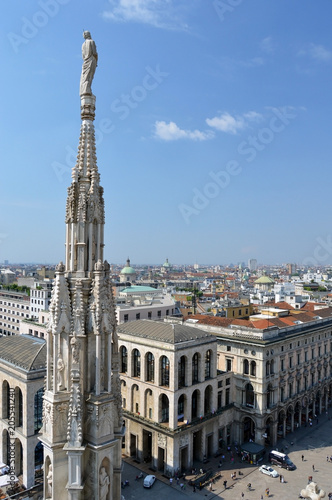 Milano from Duomo roof