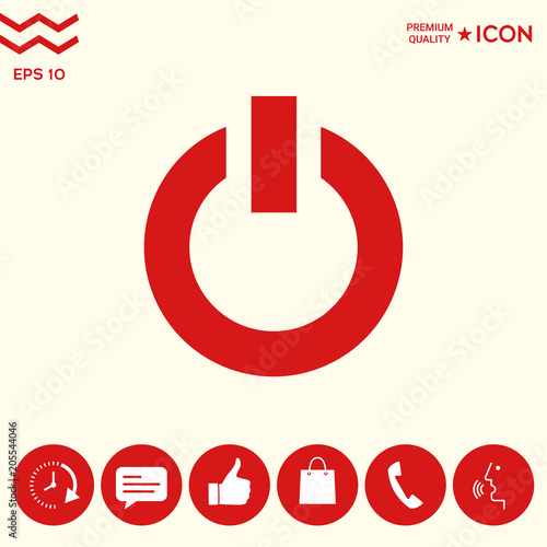 Power button icon