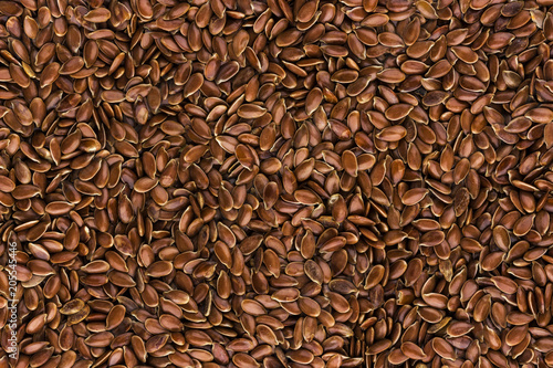 Flax seeds background