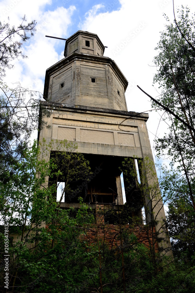 Kahla, Bertzitturm für Braunkohleveredelung Kahla, Bertzitturm für Braunkohleveredelung