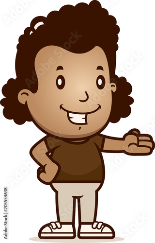 Cartoon Girl Presentation