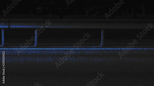 Super fast car lights. Blurred night motion time lapse - minimal background texture. Modern cityscape - street road traffic. Hyper speed urban movement UHD 4k.