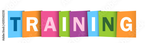 TRAINING Vector Letters icon