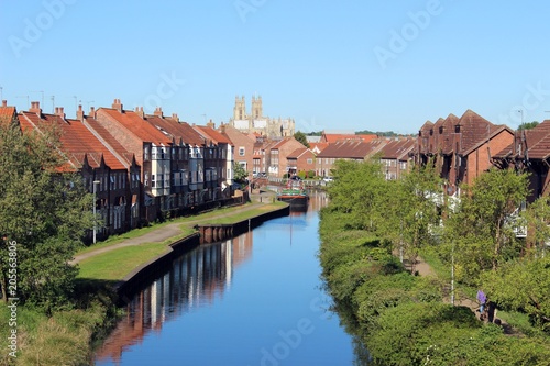 Bild auf Leinwand Beverley Beck, looking towards the Minster.
