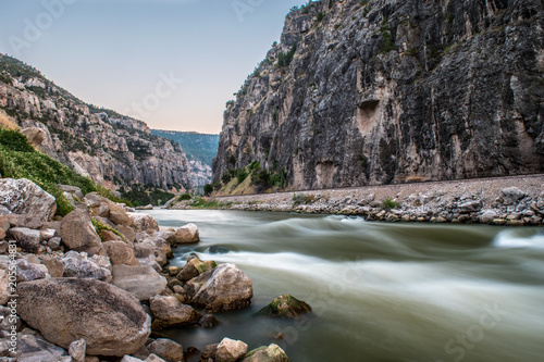 WIND RIVER GORGE WYOMING EAST VIEW