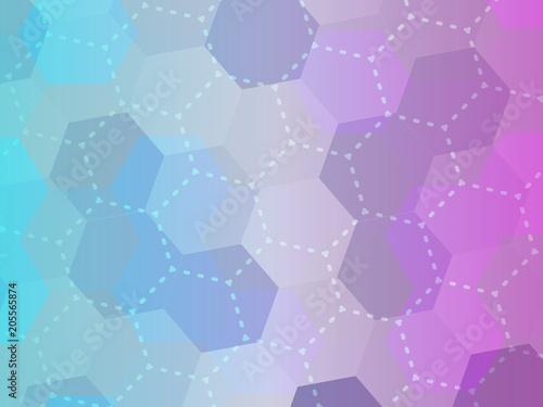 Abstract polygonal background. Pastel background for your creativity.