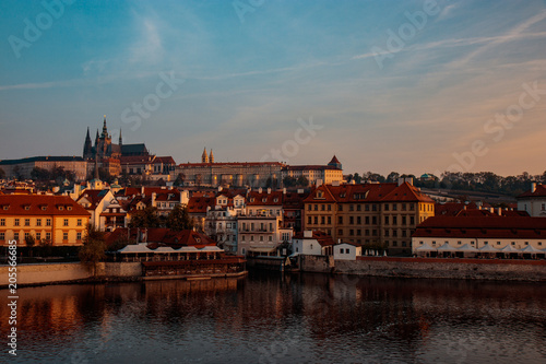 Golden rays in Prague