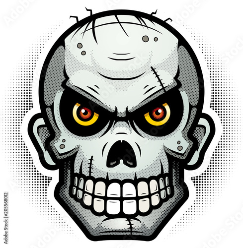 Evil Zombie Illustration