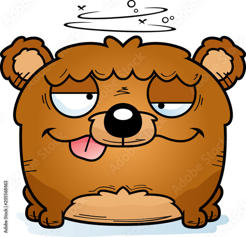 Cartoon Goofy Bear Cub