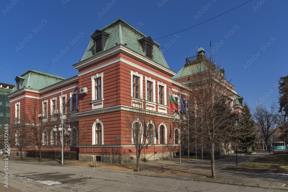 Building of Town hall in Town of Kyustendil, Bulgaria