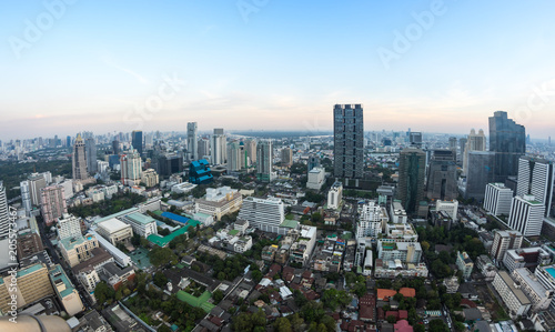 Top view of Bangkok © gumbao